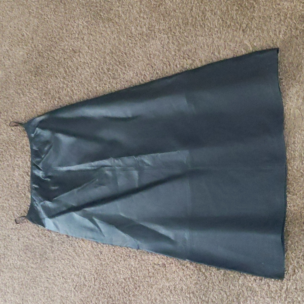 Mira Milano Plus Size Leather Maxi